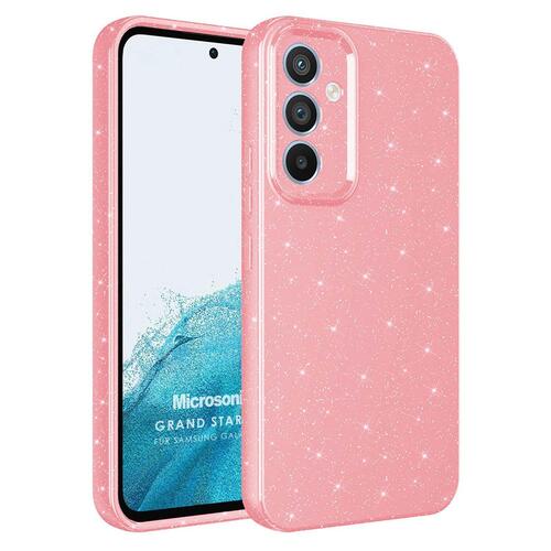 Microsonic Samsung Galaxy S25 Plus Kılıf Grand Stardust Pembe