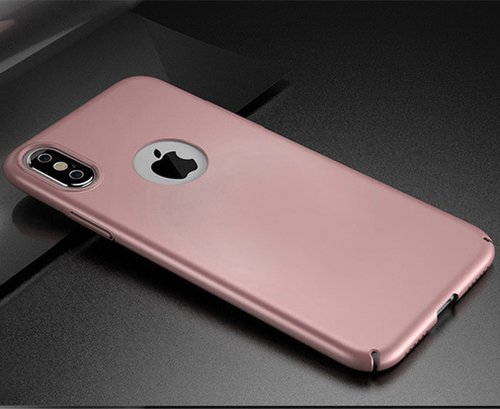 Microsonic iPhone X Kılıf Premium Slim Rose Gold