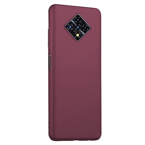 Microsonic Matte Silicone Infinix Zero 8 Kılıf Mor