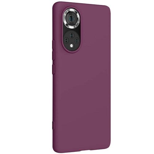 Microsonic Matte Silicone Huawei Nova 9 Kılıf Mor