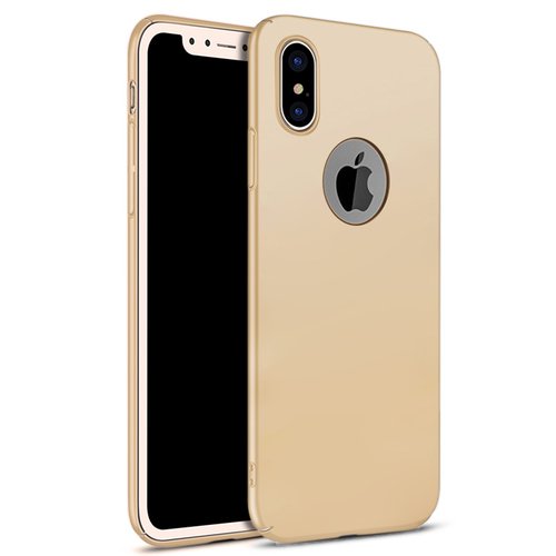 Microsonic iPhone X Kılıf Premium Slim Gold