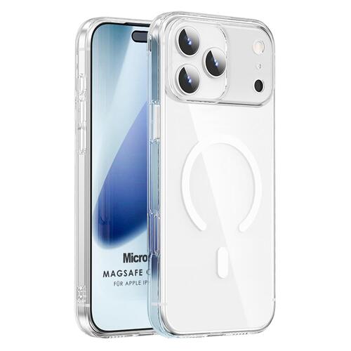Microsonic Apple iPhone 17 Pro Kılıf MagSafe Clear Soft Şeffaf