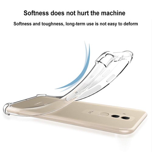 Microsonic Shock Absorbing Kılıf Huawei Mate 20 Lite Şeffaf