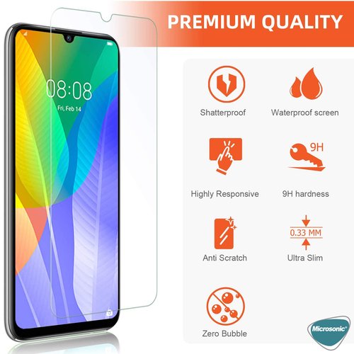 Microsonic Huawei Y6P Tempered Glass Screen Protector