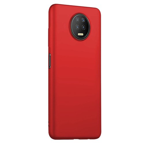 Microsonic Matte Silicone Infinix Note 7 Kılıf Kırmızı