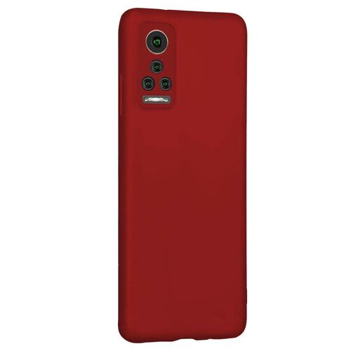 Microsonic Matte Silicone General Mobile GM 22 Pro Kılıf Kırmızı