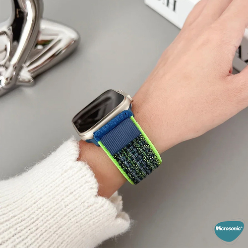 Microsonic Apple Watch Ultra 3 Kordon Terra Strand Siyah