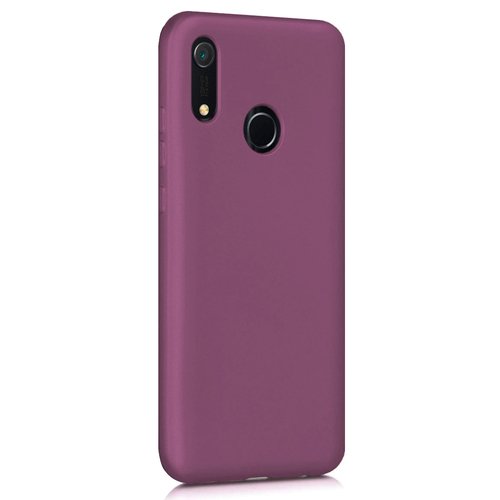 Microsonic Matte Silicone Huawei Y6s 2019 Kılıf Mor