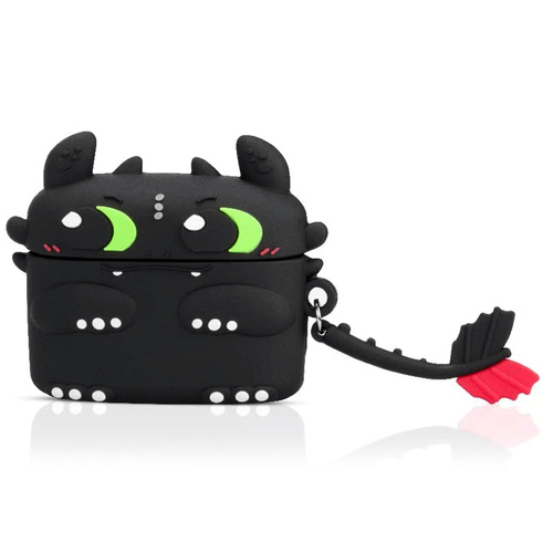 Microsonic AirPods Pro 3 Kılıf Cartoon Figürlü Silikon Crtn-Fgr-Tthlss