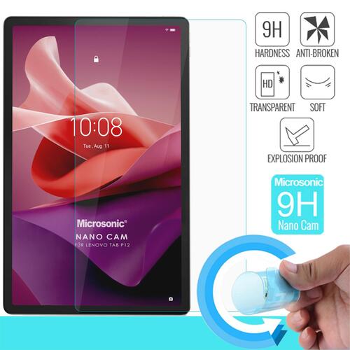 Microsonic Lenovo Tab P12 Nano Glass Cam Ekran Koruyucu