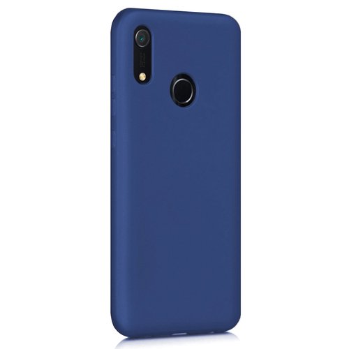 Microsonic Matte Silicone Huawei Y6s 2019 Kılıf Lacivert