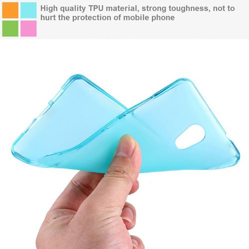 Microsonic Lenovo Vibe P2 Kılıf Transparent Soft Beyaz