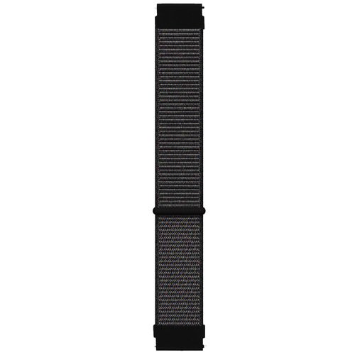 Microsonic Xiaomi Watch S4 Hasırlı Kordon Woven Sport Loop Siyah