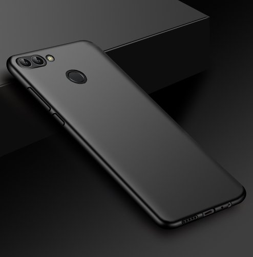 Microsonic Matte Silicone Huawei P Smart Kılıf Siyah