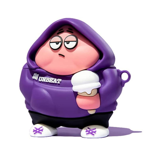 Microsonic Airpods Pro 3 Kılıf Cartoon Figürlü Silikon Crtn-Fgr-Ptrck-Str