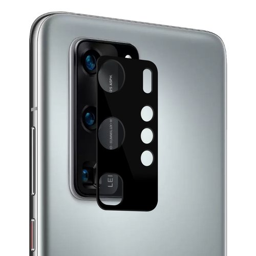 Microsonic Huawei P40 Pro Kamera Lens Koruma Camı V2 Siyah