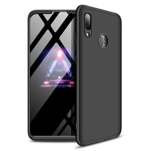 Microsonic Huawei Y7 Prime 2019 Kılıf Double Dip 360 Protective Siyah