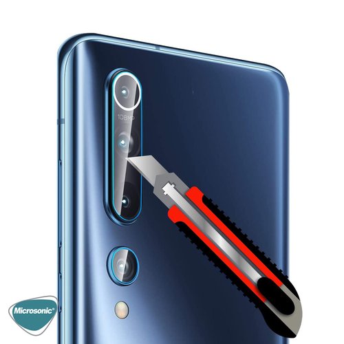 Microsonic Xiaomi Mi 10 Pro Kamera Lens Koruma Camı