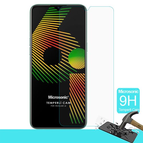 Microsonic Realme 6i Tempered Glass Screen Protector