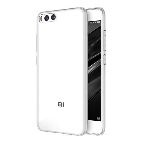 Microsonic Xiaomi Mi6 Kılıf Transparent Soft Beyaz