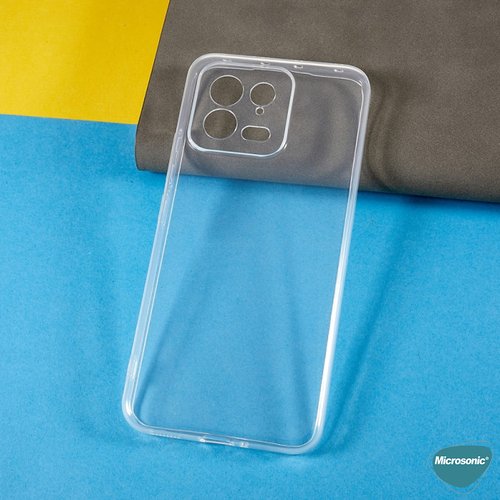 Microsonic Xiaomi Mi 13 Kılıf Transparent Soft Şeffaf