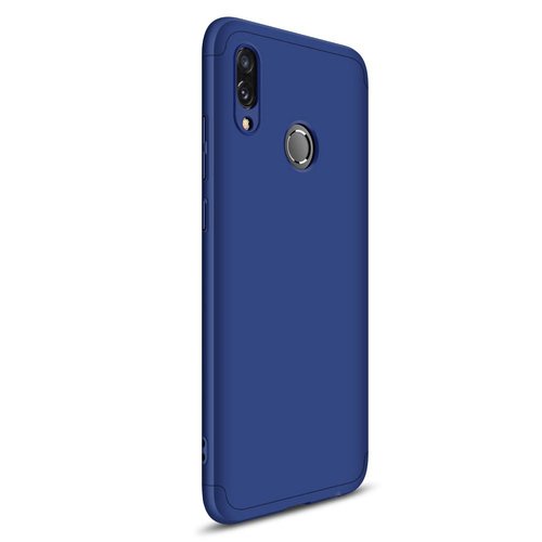 Microsonic Huawei Honor 10 Lite Kılıf Double Dip 360 Protective Lacivert