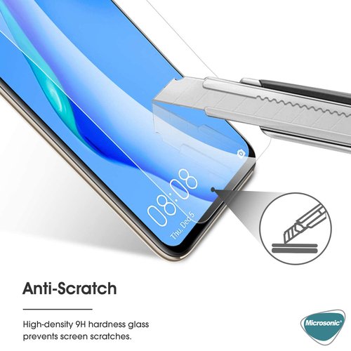 Microsonic Huawei P40 Lite E Tempered Glass Screen Protector