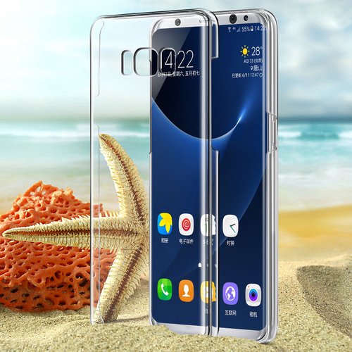 Microsonic kristal Şeffaf Samsung Galaxy S8 Plus Kılıf