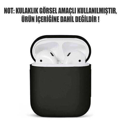 Microsonic Apple AirPods 1. Nesil / 2. Nesil Liquid Silicone Lansman Mor