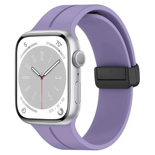 Microsonic Apple Watch Ultra 3 Kordon Ribbon Line Lila