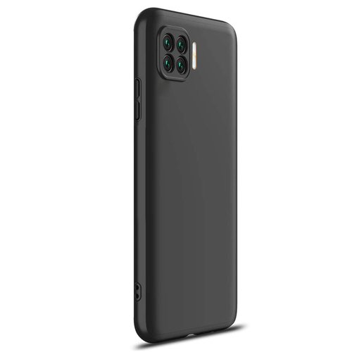 Microsonic Oppo Reno 4 Lite Kılıf Double Dip 360 Protective Siyah