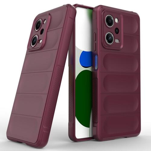 Microsonic Xiaomi Redmi Note 12 Pro Kılıf Oslo Prime Bordo