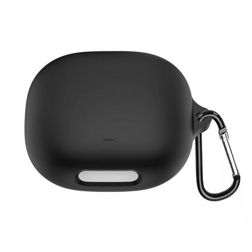 Microsonic Anker Soundcore Liberty 4 Pro Kılıf Askılı Mat Silikon Siyah