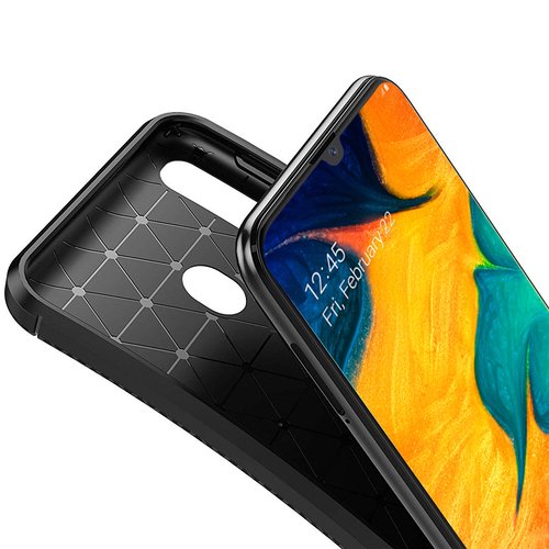 Microsonic Samsung Galaxy A30 Kılıf Legion Series Kahverengi