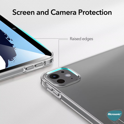 Microsonic Apple iPad Pro 13 2025 Kılıf (A3360-A3361) Transparent Soft Şeffaf