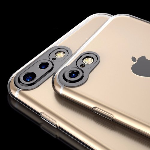 Microsonic Soft series 360 Degree Camera Protector iPhone 8 Plus kılıf Beyaz