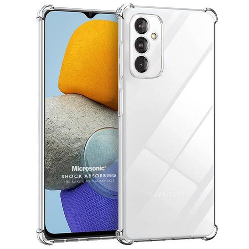 Microsonic Samsung Galaxy M23 Kılıf Shock Absorbing Şeffaf