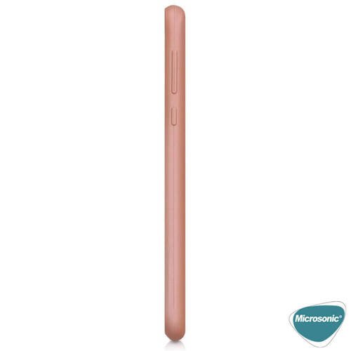 Microsonic Matte Silicone Reeder P13 Blue Max 2020 Kılıf Rose Gold