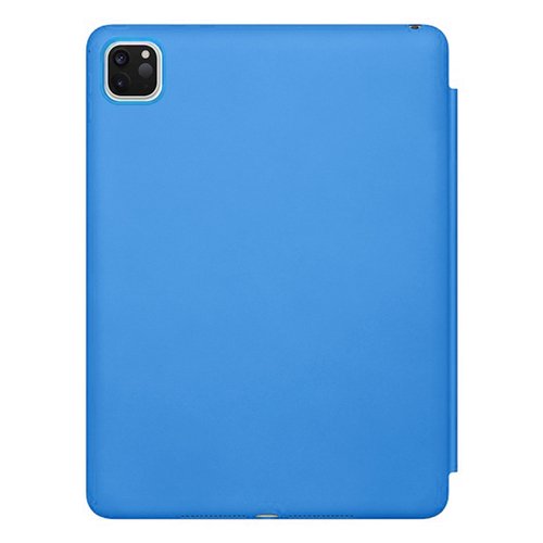 Microsonic Apple iPad Pro 11`` 2022 4. Nesil Kılıf (A2759-A2435-A2761-A2762) Smart Leather Case Mavi