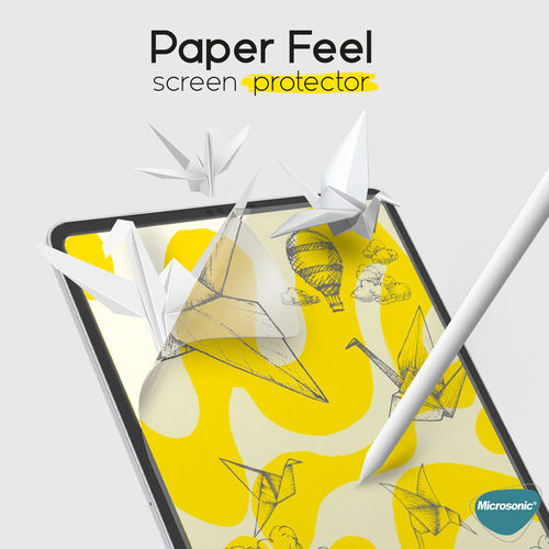 Microsonic Apple iPad Pro 13 2025 (A3360-A3361) Paper Feel Kağıt Dokulu Mat Ekran Koruyucu