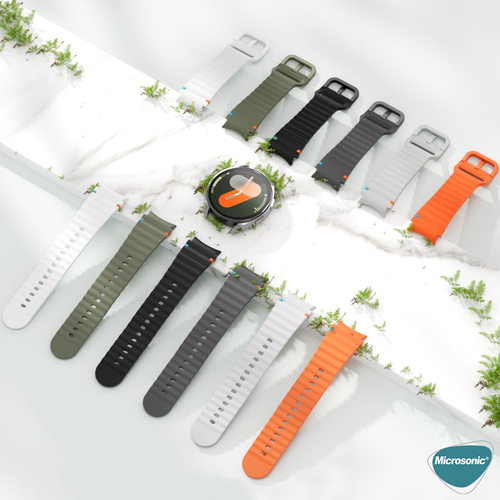 Microsonic Samsung Galaxy Watch 6 Classic 47mm Kordon ProMotion Sport Siyah