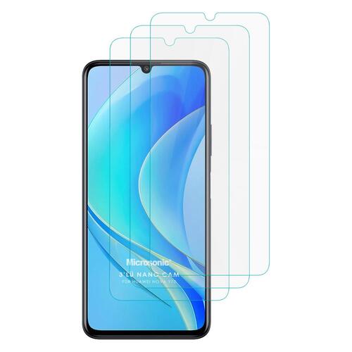 Microsonic Huawei Nova Y70 Screen Protector Nano Glass Cam Ekran Koruyucu (3`lü Paket)