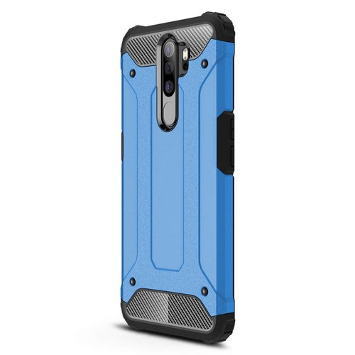 Microsonic Oppo A9 2020 Kılıf Rugged Armor Mavi