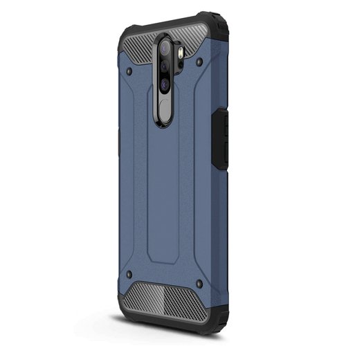 Microsonic Oppo A9 2020 Kılıf Rugged Armor Lacivert