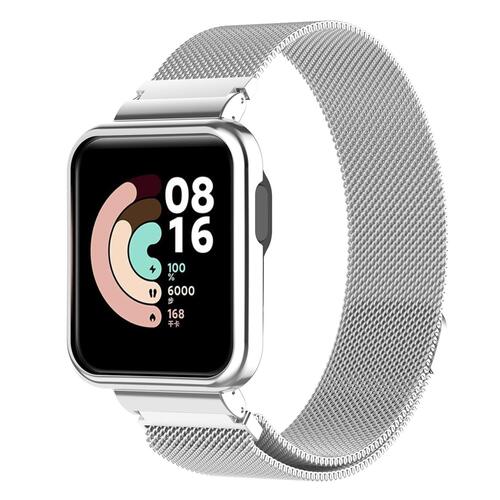 Microsonic Xiaomi Poco Watch Milanese Loop Kordon Gümüş