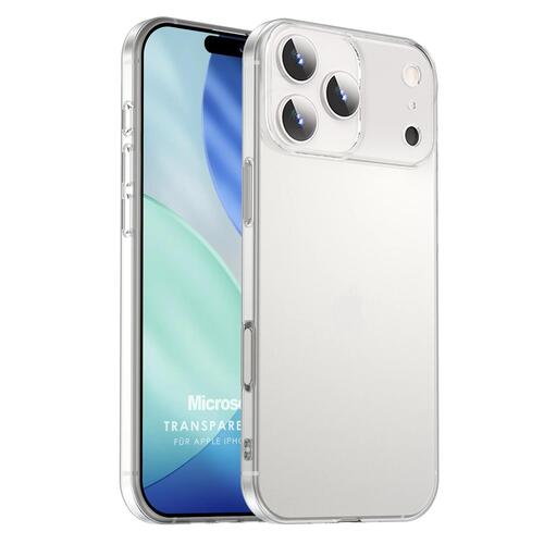 Microsonic Apple iPhone 17 Pro Max Kılıf Transparent Soft Şeffaf