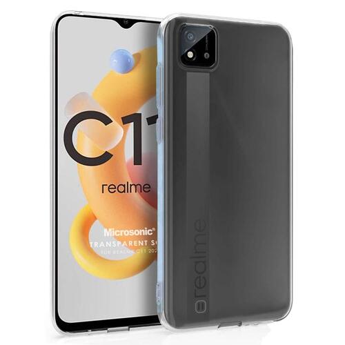 Microsonic Realme C11 2021 Kılıf Transparent Soft Şeffaf