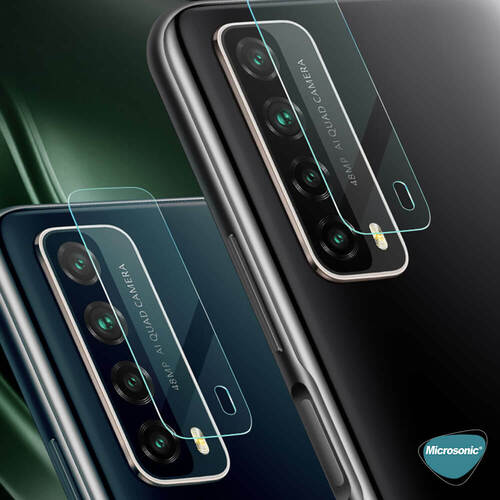 Microsonic Huawei P Smart 2021 Kamera Lens Koruma Camı