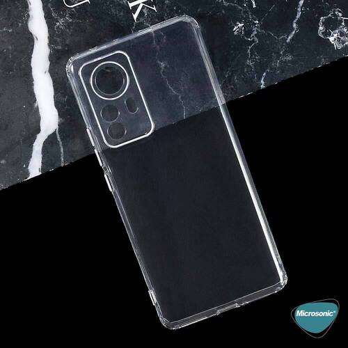 Microsonic Xiaomi Mi 12 Kılıf Transparent Soft Şeffaf