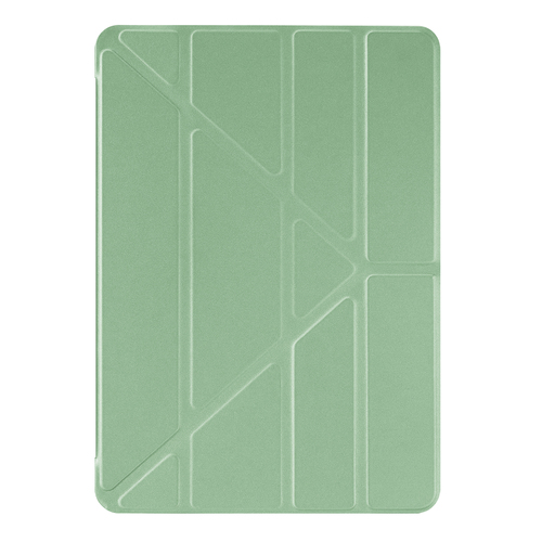 Microsonic Apple iPad Pro 11 2025 Kılıf (A3357-A3358) Origami Pencil Açık Yeşil